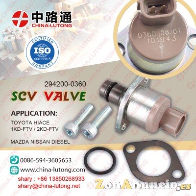 Válvula Control De Succión Scv Navara 294200-0360